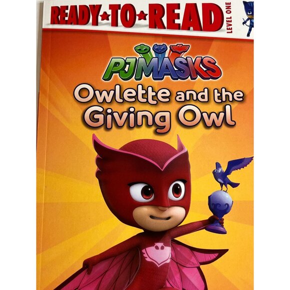 Owlette and the Giving Owl PJ Masks Leveled Reader Kids Fiction Book Sight Words - Picture 2 of 6